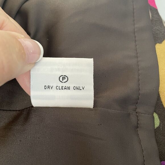 Boden Dress 10R Retro Floral Babydoll Empire Waist Boho 70s Hippie Peasant EUC - Picture 13 of 13